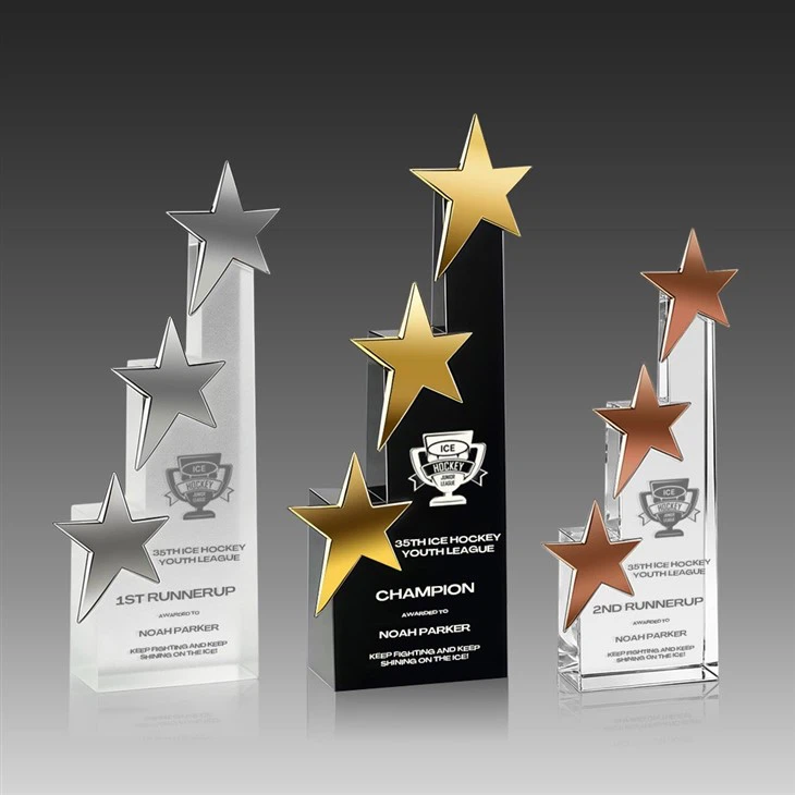 Rising Star Crystal Series Awards factory