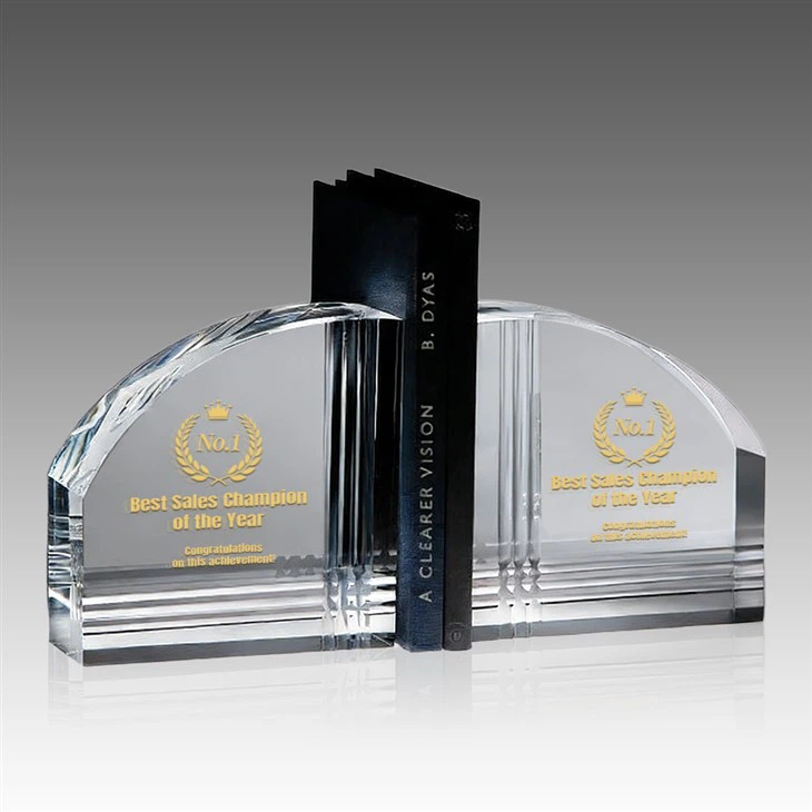 מחזיקי ספר קריסטל מותאמים אישית