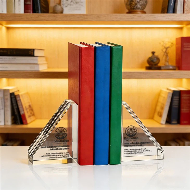 Custom Crystal Bookends price