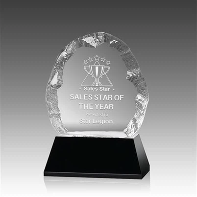 פרסי קריסטל Rugged Iceberg