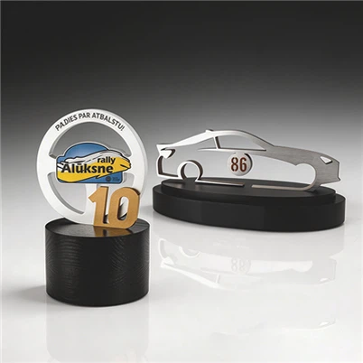 גביעי תערוכת מכוניות מתכת