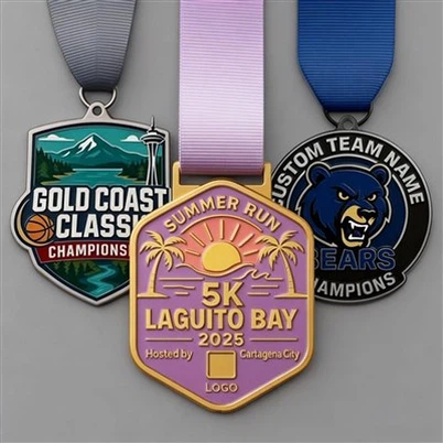 מדליות ספורט מתכת